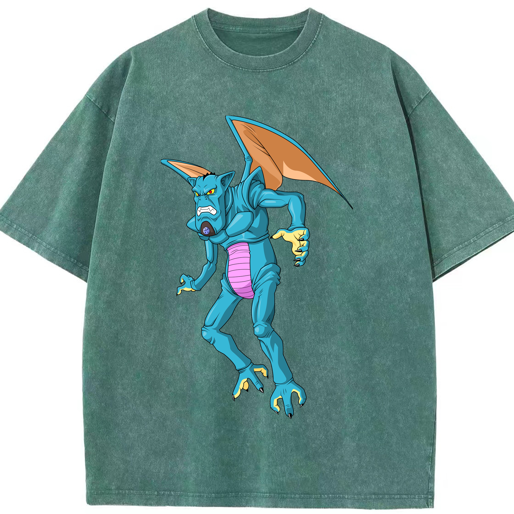 （画像用） ドラゴンボール DRAGON BALL 綿100% ヴィンテージ風 半袖Tシャツ（フロントプリント）